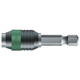 Wera Rapidaptor 889/4/1 K Universal Bit Holder for 1/4-Inch Hex Drives, 2" Long
