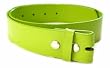 MENS/WOMENS GREEN BELT FOR BUCKLES 28" TO 44"