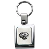 NFL Sq. Chrome Key Chain - Jacksonville Jaguars