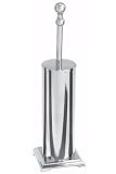 Brush Holder 17.5h Chrm-pltd Steel