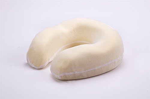 Yimengsi Memory Foam Buckle Neck Pillow,Deep Brown