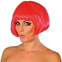 SEXY SHORT BOB WIG, FUSCHIA PINK