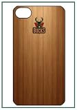 Milwaukee Bucks NBA Team Logo Wood Floor Pattern iPhone 4s iPhone4s Black Designer Hard Case Cover