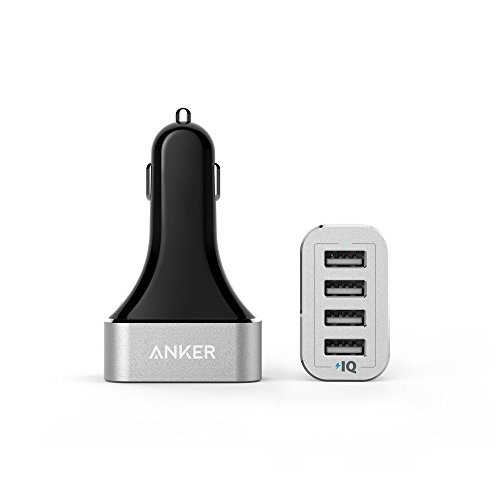 Anker® 9.6A 48W 4ポート USB カーチャージャー 【PowerIQ搭載】 iPhone / iPad / Samsung Galaxy / Nexus /HTC / Motorola / Nokia等