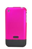 KingCase iPhone 1G 2G (Original iPhone) Rubberized Slim Slider Case
(Hot Pink)
