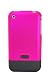 KingCase iPhone 1G 2G (Original iPhone) Rubberized Slim Slider Case (Hot Pink)