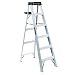 Louisville Ladder AS3006 300-Pound Duty Rating Aluminum Step Ladder, 6-Foot