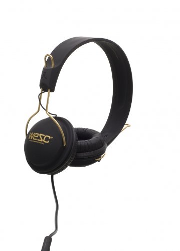 WeSC Tambourine Golden DJ Headphones (Black)