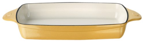 Calphalon Enamel Cast Iron Custard Yellow