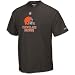 Browns Reebok NFL Sideline Classic Tee - Big Kids ( sz. L, Brown : Browns )