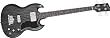 Gibson SG Standard Bass , Worn Ebony - Chrome Hardware