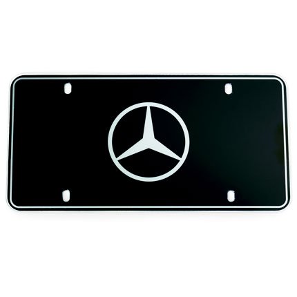 Genuine Mercedes Benz Lexan Marquis Plate