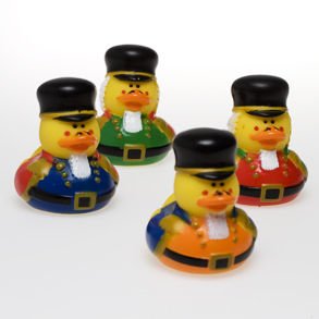 Christmas Nutcracker Rubber Duck