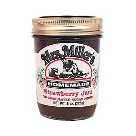 Mrs. Miller's Homemade No Sugar Strawberry Jam
