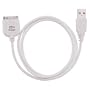 USB Hotsync + Charging [2-IN-1] Cable for Creative Zen Vision M / Vision W, White