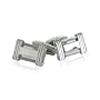 Industrial Cable Stainless Steel Cufflinks