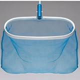 Ocean Blue Water Products 125005 Standard Deep Bag Leaf Rake with Nylon Net