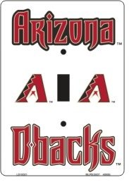 Arizona Diamondbacks Light Switch Cover (single)