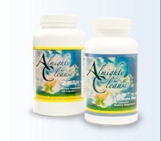Almighty Cleanse Advanced - Formula 1 (Regulate) 45 caps & Formula 2 (Purify) 140 caps