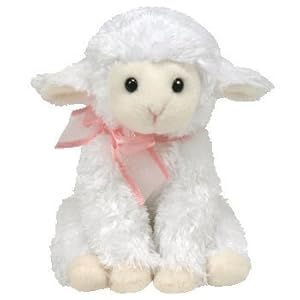 Amazon.com: Ty Beanie Babies Fleecia the Lamb 2011 Easter