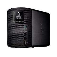 IOMEGA Storcenter ix2-200 Network Storage Cloud Edition extern 4TB schwarz RJ45 Gigabit Ethernet 3xUSB2.0 + Ethernetkabel + Netzteil