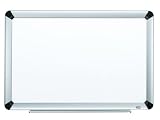3M Dry Erase Board, Elegant Style, Aluminum Frame, Porcelain, 48 Inches x 36 Inches (P4836FA)
