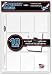10 BCW 9 Pocket Storage Sheets for Baseball, Football, Basketball, Hockey, Yugioh, Pokemon and Other Collector Cards That Fit in Standard Sized Pages