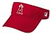 Los Angeles Angels of Anaheim Officially Licensed MLB Adjustable Velcro Adult Visor
