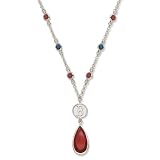 Boston Red Sox Crystal Logo Necklace