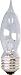 GE 16049 40-Watt Bent Tip Medium Base Light Bulb, 4-Pack, Crystal Clear