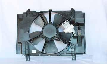 07-09 NISSAN V-ERSA RADIATOR & COND (S) CONDENSER FAN ASSEMBLY