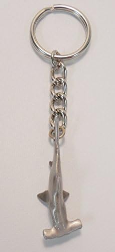 Hammerhead Keychain Pewter