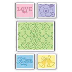 Sizzix Textured Impressions Embossing Folders, 