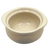 BOWL ONION SOUP WHITE 12Z, CS 1/DZ, 07-0724 HALL CHINA CHINA CHEFSWARE