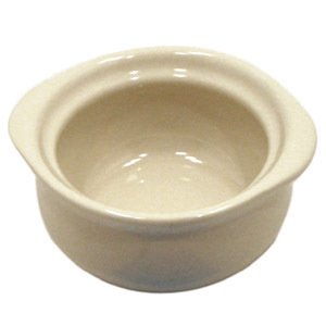 BOWL ONION SOUP WHITE 12Z, CS 1/DZ, 07-0724 HALL CHINA CHINA CHEFSWARE