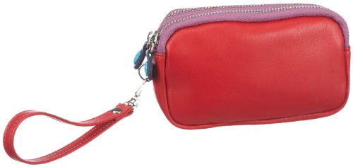 Gabs GMONEY GFOLDER, Damen Portemonnaie, Rot (rosso+viola 2415), 13x8x3 cm (B x H x T)