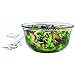 Anchor Hocking Olivia 3-Piece Salad Bowl Set with Serving Fork and Spoon