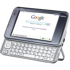 Nokia N810 Internet Tablet - Internet Tablet OS 2008 - OMAP2420 400 MHz - RAM: 128 MB - ROM: 256 MB - miniSD 2GB, 4.13" TFT