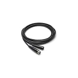 10Ft Economy Microphone Cable Hosa Xlr3F To Xlr3M 24Awg With White Earbud Headphones