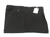 Pal Zileri Men's Single Pleat Super 120 Black Wool Dress Pants - Size 36