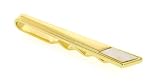 Elegant Mother of Pearl Tie Slide with Presentation Box