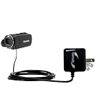 Advanced Toshiba Camileo X400 / X416 Rapid Wall AC Charger - Amazingly powerful home charge design built with Gomadic Brand TipExchange