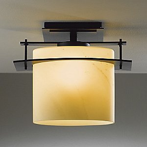 Ellipse Outdoor Semi-Flushmount by Hubbardton Forge On Sale