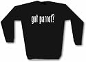 got parrot ? Men's Sweat Shirt in 2 colors Small thru 3XL