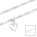 JOG Fu�kettchen , 925 Sterlingsilber...
