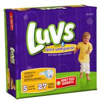 Luvs Ultra Leakguards Stage 5 Jumbo Diapers 27 ct