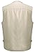 Mrignt Men's Oversize Pockets Travels Sports Vest(Outdoor Coat)(US M (Asia XL),Light Khaki)