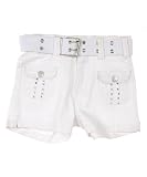 Real Love Crystal River Belted Short Shorts (Sizes 2T - 4T)
