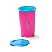 Wow Cup for Kids Original 360 Sippy Cup, Pink with Blue Lid, 9 oz