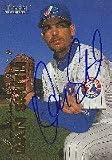Dan Smith, Montreal Expos, 1999 Fleer Tradition Autographed Card